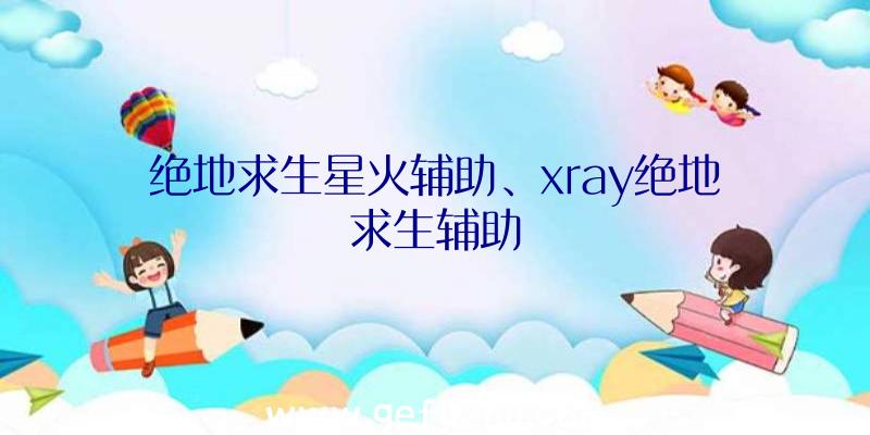 绝地求生星火辅助、xray绝地求生辅助