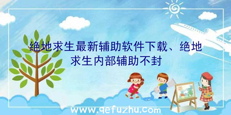 绝地求生最新辅助软件下载、绝地求生内部辅助不封