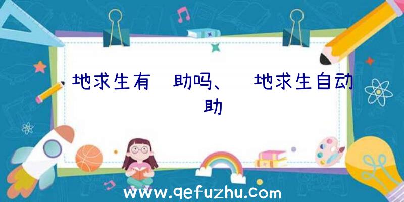 绝地求生有辅助吗、绝地求生自动辅助