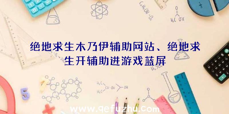 绝地求生木乃伊辅助网站、绝地求生开辅助进游戏蓝屏