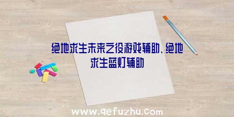 绝地求生未来之役游戏辅助、绝地求生蓝灯辅助