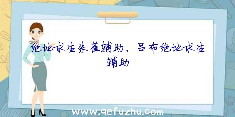 绝地求生朱雀辅助、吕布绝地求生辅助