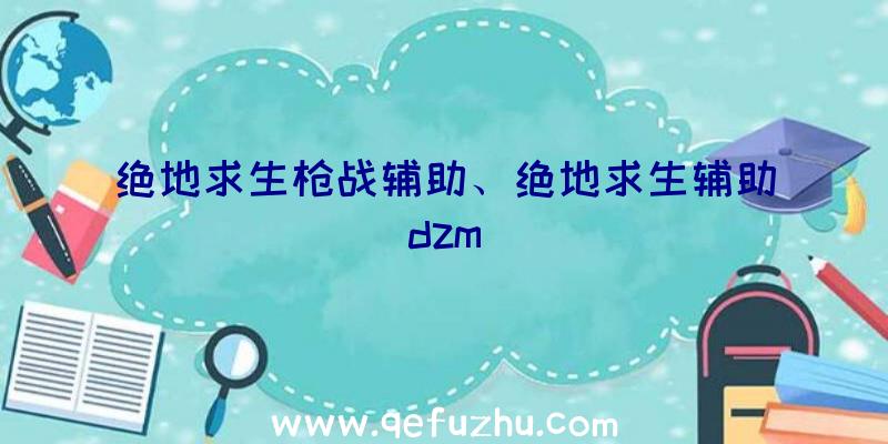 绝地求生枪战辅助、绝地求生辅助dzm