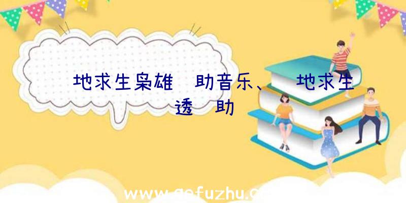 绝地求生枭雄辅助音乐、绝地求生透辅助