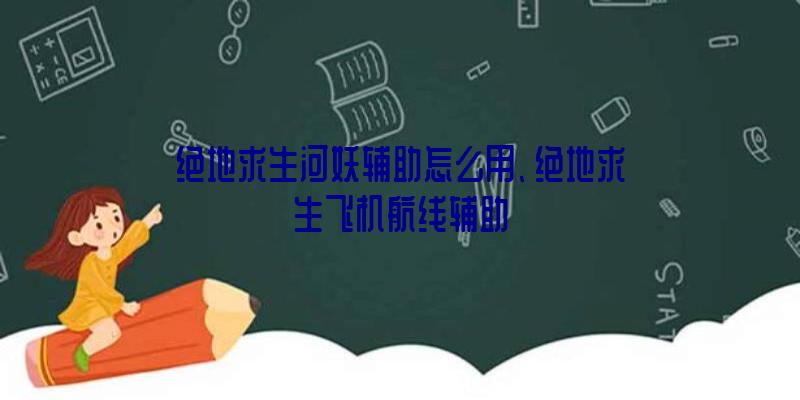 绝地求生河妖辅助怎么用、绝地求生飞机航线辅助