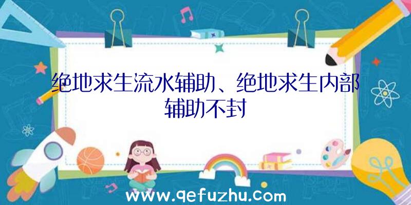 绝地求生流水辅助、绝地求生内部辅助不封