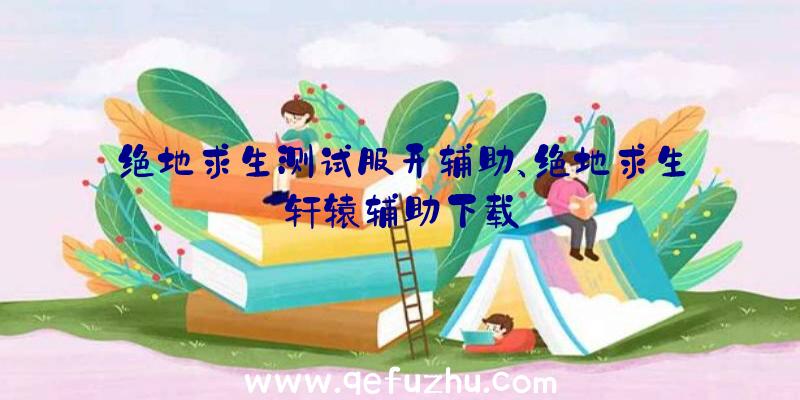 绝地求生测试服开辅助、绝地求生轩辕辅助下载