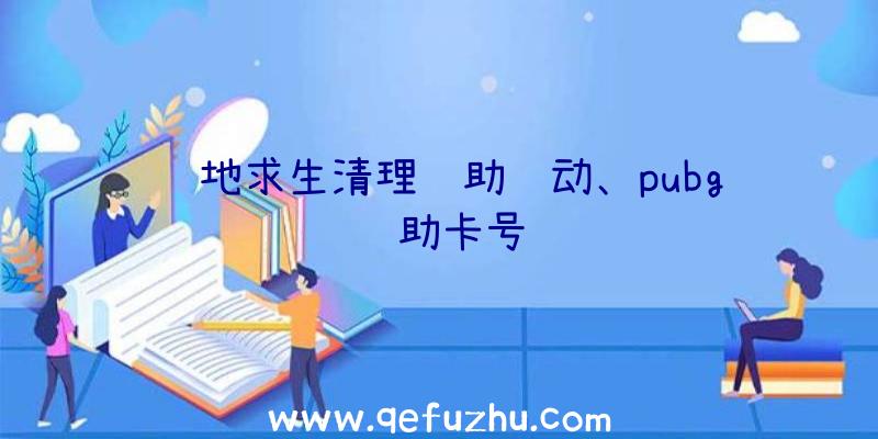 绝地求生清理辅助驱动、pubg辅助卡号