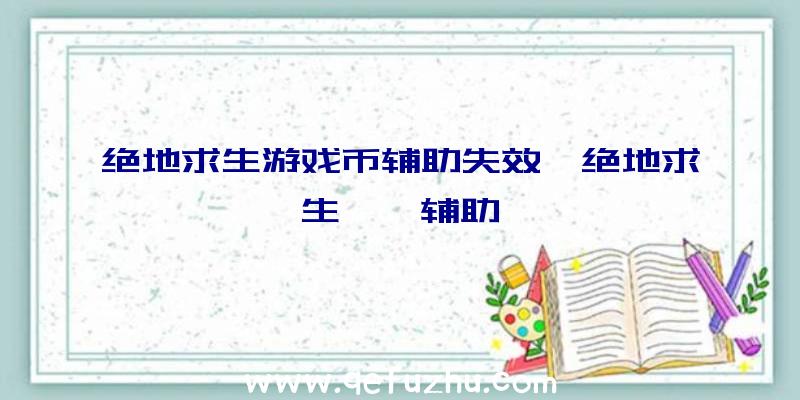 绝地求生游戏币辅助失效、绝地求生迪迦辅助