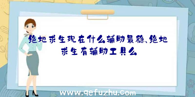 绝地求生现在什么辅助最稳、绝地求生有辅助工具么