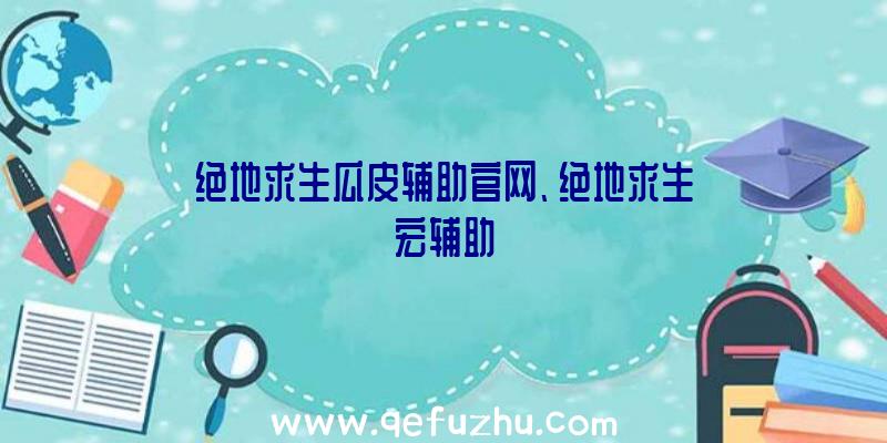 绝地求生瓜皮辅助官网、绝地求生宏辅助