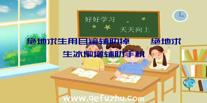 绝地求生用目镜辅助掉帧、绝地求生冰墩墩辅助手机