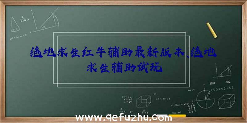 绝地求生红牛辅助最新版本、绝地求生辅助试玩