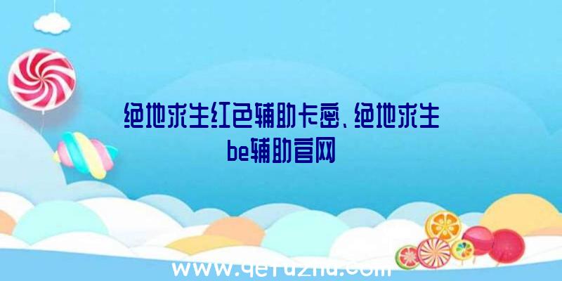 绝地求生红色辅助卡密、绝地求生be辅助官网