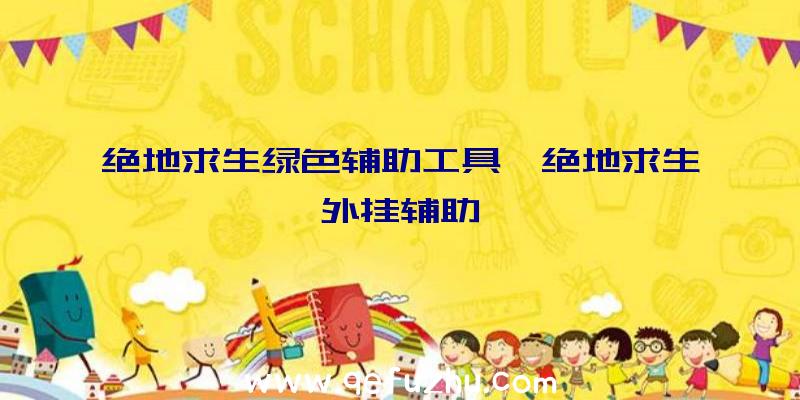 绝地求生绿色辅助工具、绝地求生外挂辅助