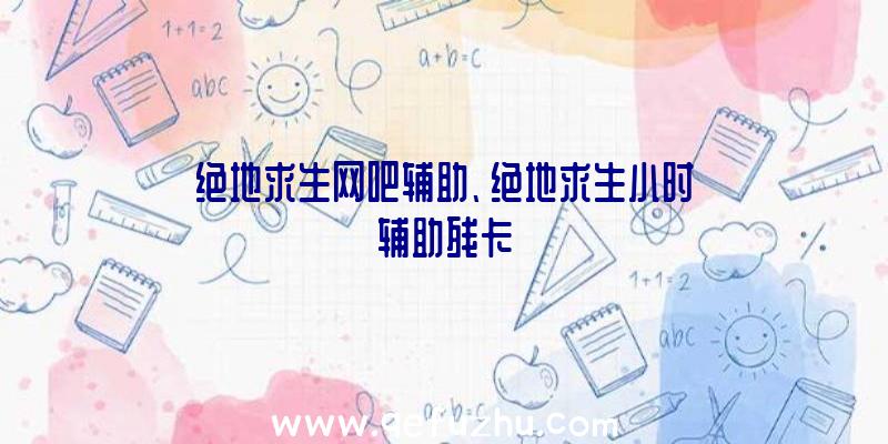 绝地求生网吧辅助、绝地求生小时辅助残卡