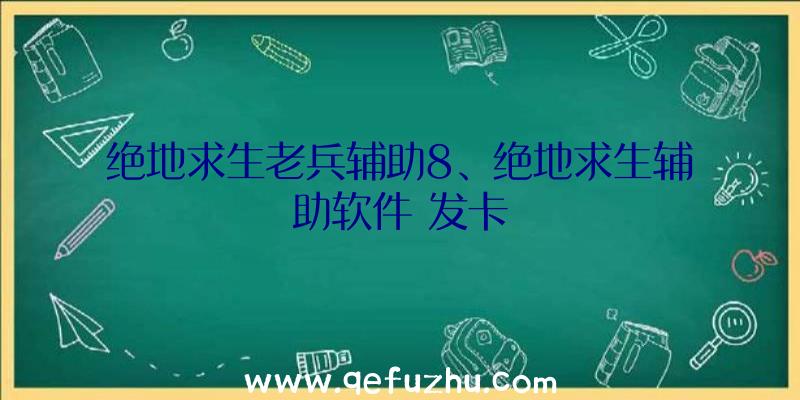 绝地求生老兵辅助8、绝地求生辅助软件