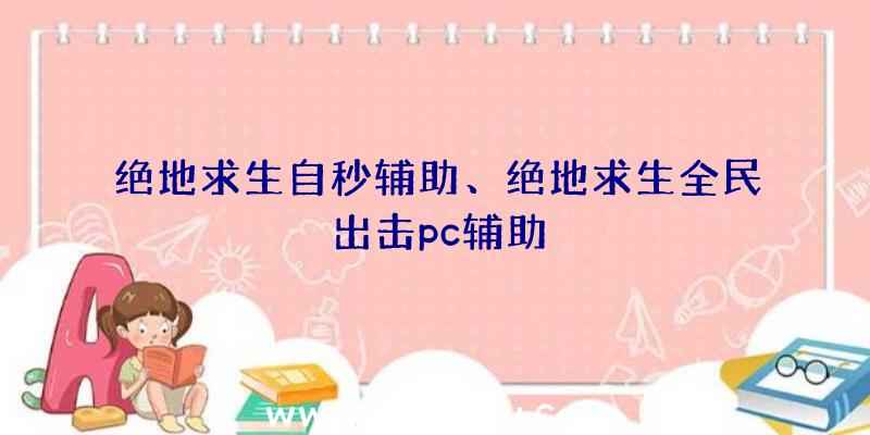 绝地求生自秒辅助、绝地求生全民出击pc辅助