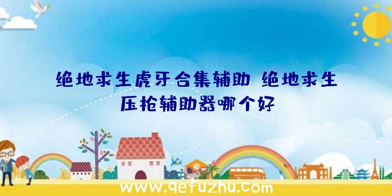 绝地求生虎牙合集辅助、绝地求生压枪辅助器哪个好