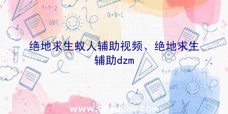 绝地求生蚁人辅助视频、绝地求生辅助dzm