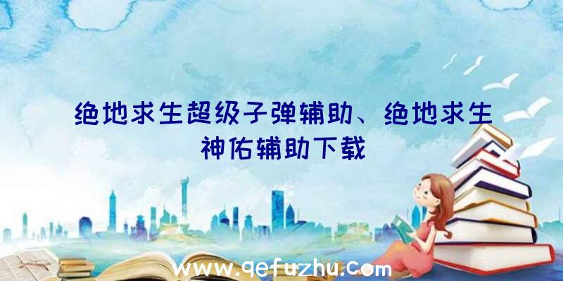 绝地求生超级子弹辅助、绝地求生神佑辅助下载