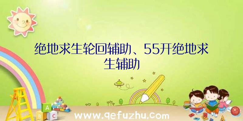 绝地求生轮回辅助、55开绝地求生辅助