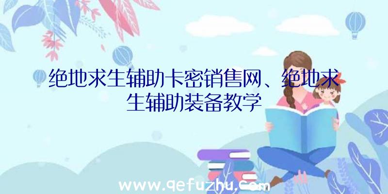 绝地求生辅助卡密销售网、绝地求生辅助装备教学