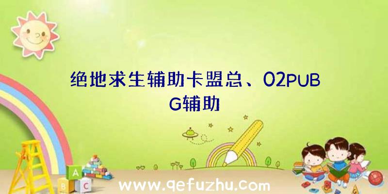 绝地求生辅助卡盟总、02PUBG辅助