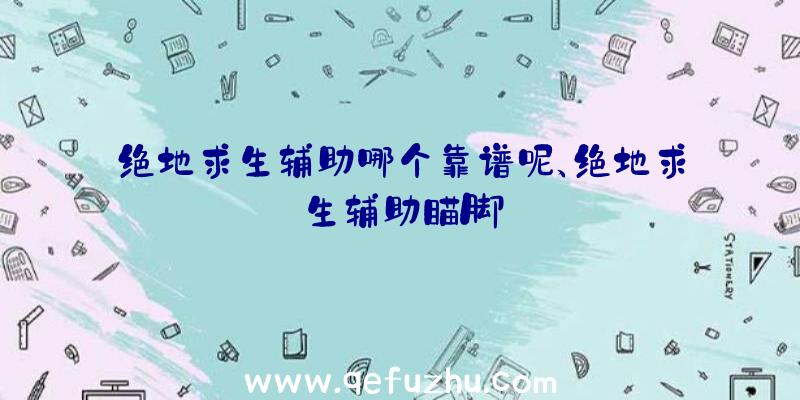 绝地求生辅助哪个靠谱呢、绝地求生辅助瞄脚