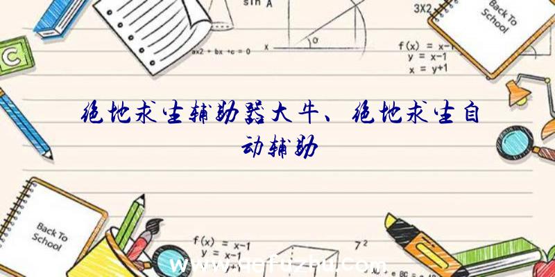 绝地求生辅助器大牛、绝地求生自动辅助