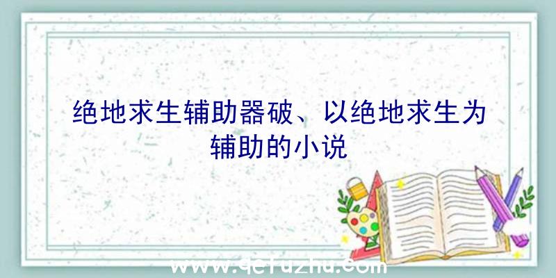 绝地求生辅助器破、以绝地求生为辅助的小说