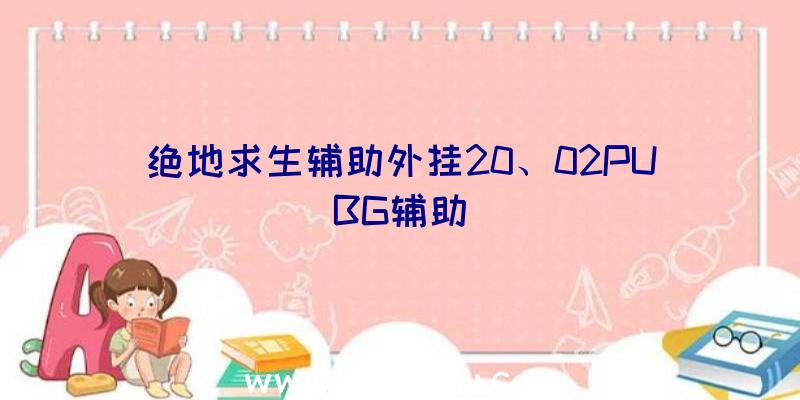 绝地求生辅助外挂20、02PUBG辅助