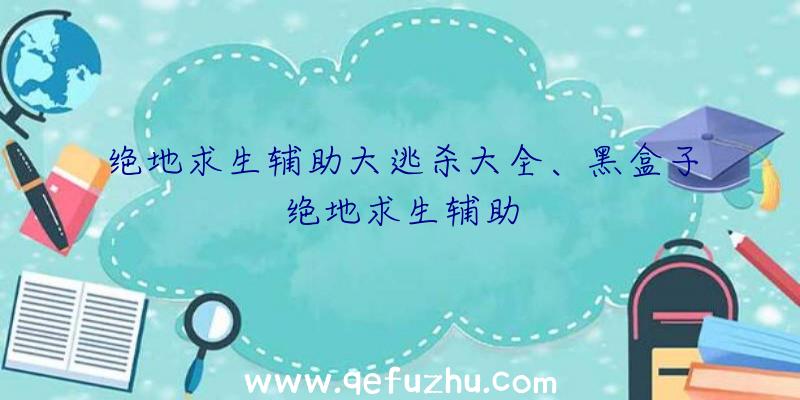 绝地求生辅助大逃杀大全、黑盒子绝地求生辅助