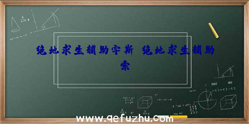 绝地求生辅助宇斯、绝地求生辅助索隆