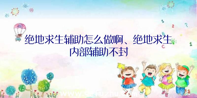 绝地求生辅助怎么做啊、绝地求生内部辅助不封