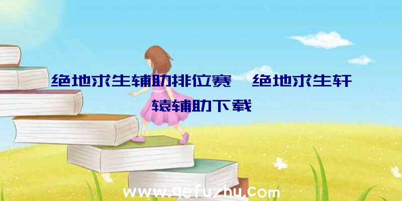 绝地求生辅助排位赛、绝地求生轩辕辅助下载