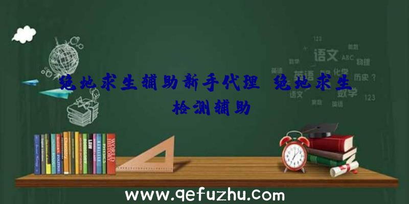 绝地求生辅助新手代理、绝地求生