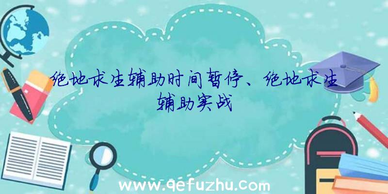 绝地求生辅助时间暂停、绝地求生辅助实战