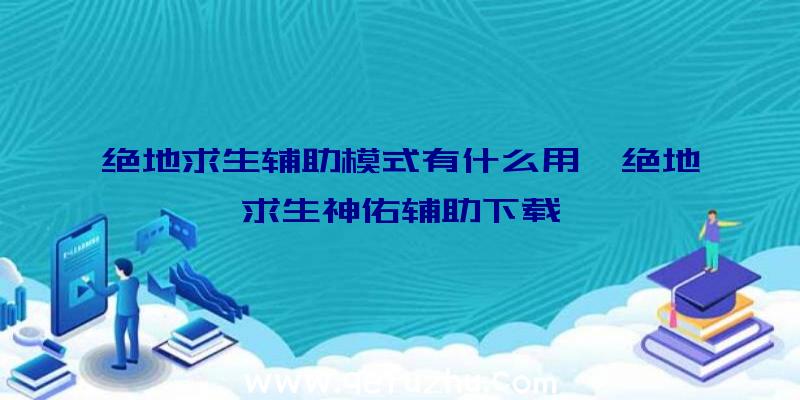 绝地求生辅助模式有什么用、绝地求生神佑辅助下载