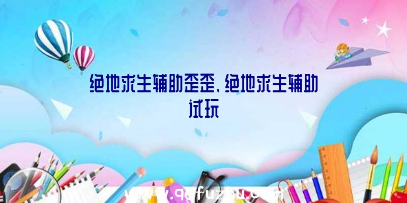 绝地求生辅助歪歪、绝地求生辅助试玩