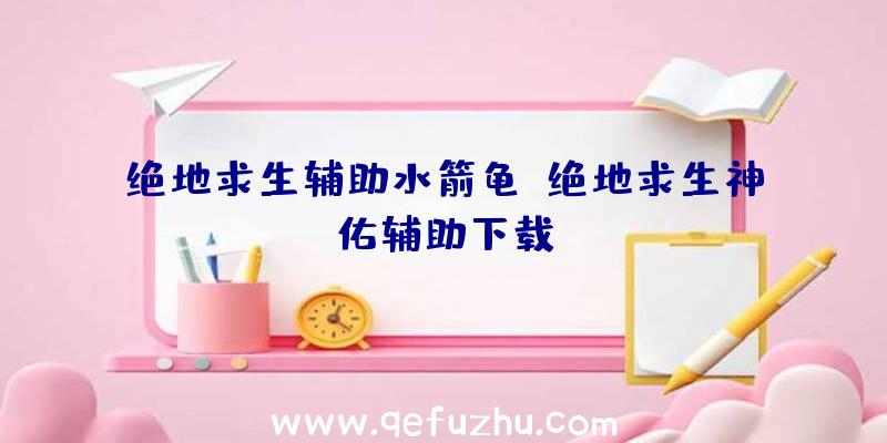 绝地求生辅助水箭龟、绝地求生神佑辅助下载