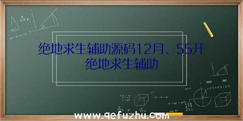 绝地求生辅助源码12月、55开绝地求生辅助