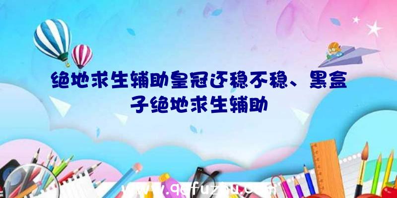 绝地求生辅助皇冠还稳不稳、黑盒子绝地求生辅助