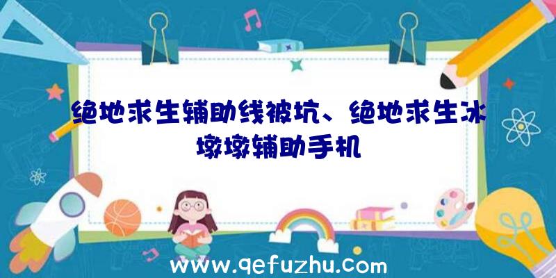 绝地求生辅助线被坑、绝地求生冰墩墩辅助手机