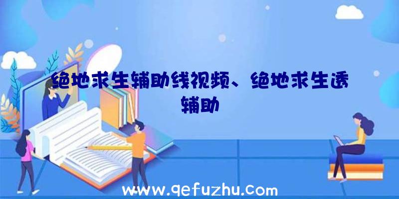 绝地求生辅助线视频、绝地求生透辅助