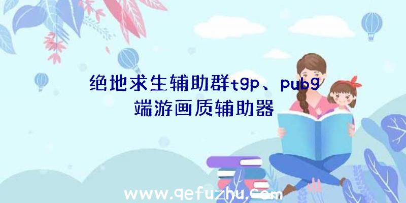 绝地求生辅助群tgp、pubg端游画质辅助器