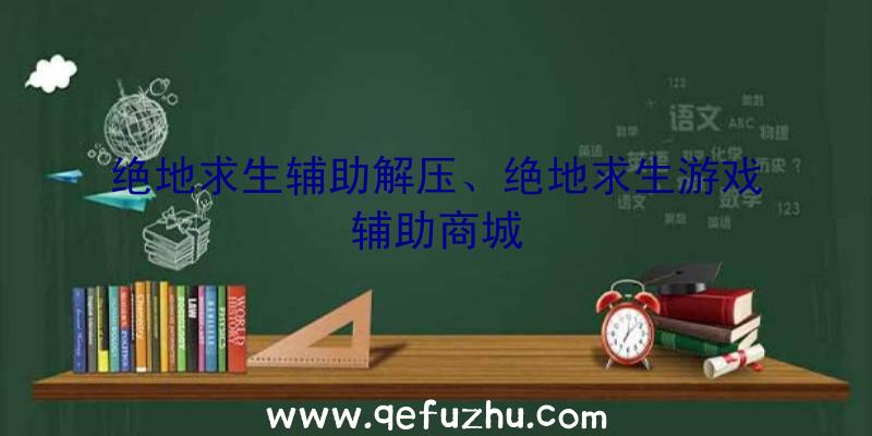 绝地求生辅助解压、绝地求生游戏辅助商城