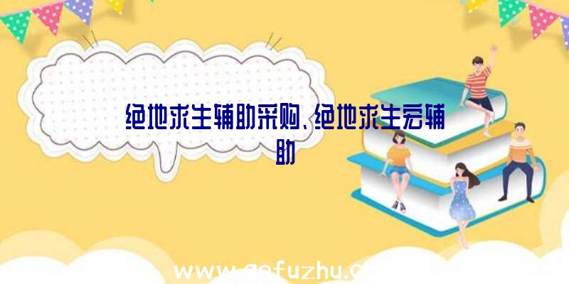 绝地求生辅助采购、绝地求生宏辅助