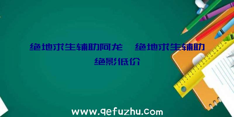 绝地求生辅助阿龙、绝地求生辅助绝影低价