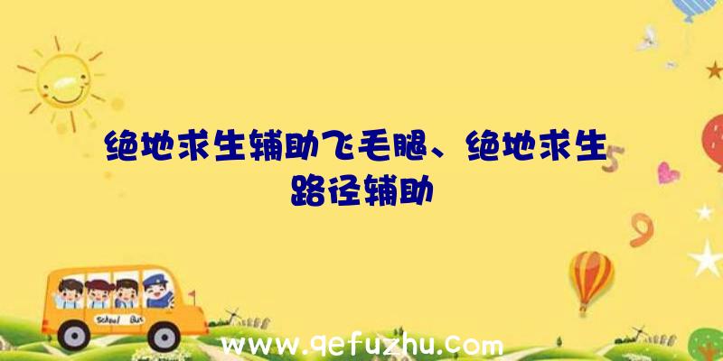 绝地求生辅助飞毛腿、绝地求生